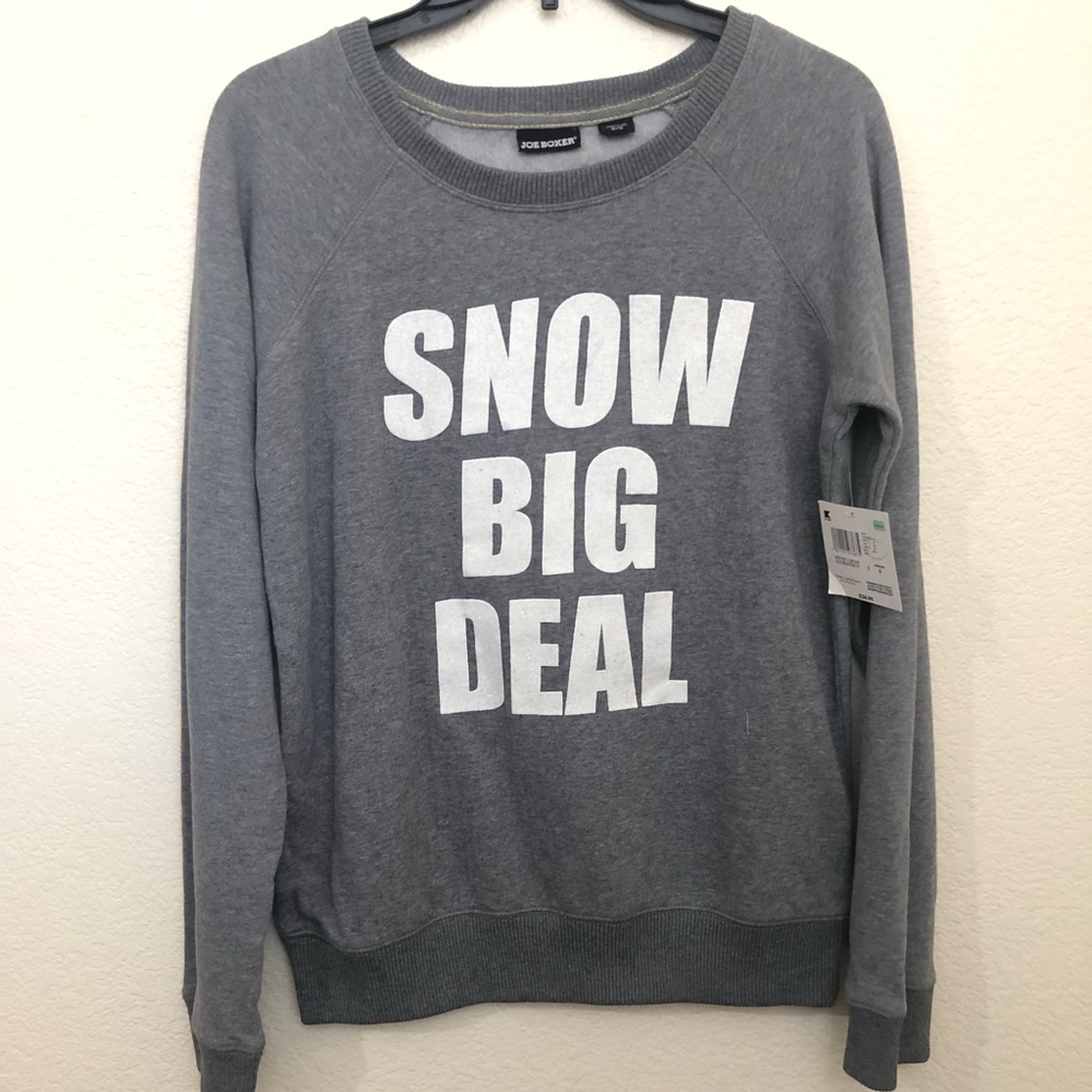 Joe Boxer “Snow Big Deal" Sweatshirt - Picture 4 of 15